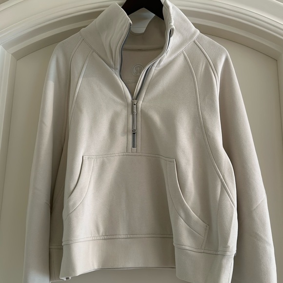 lululemon athletica Tops - Beige lulu scuba. Size M/L